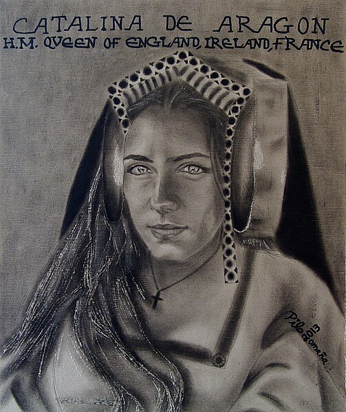 File:Catherine of Aragon idealized painting.jpg