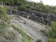 Aufgelassener Marmorsteinbruch am Monte Giovo bei Castione