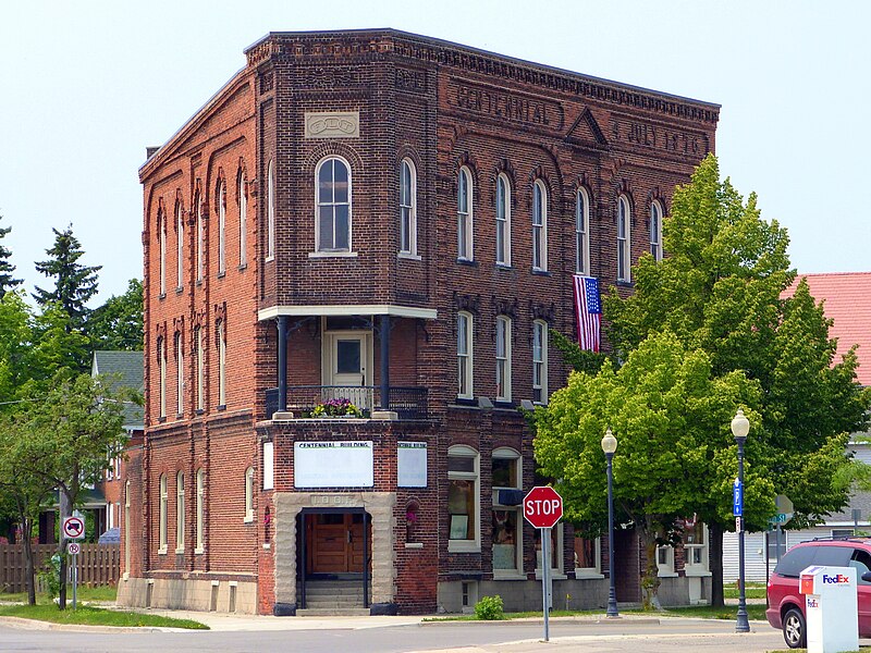 File:Centennial Building 2 - Alpena Michigan.jpg