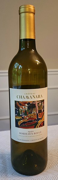 File:Château Chamanara Bordeaux Rouge Wine (France).jpg