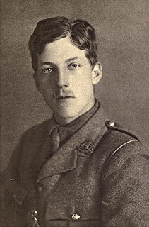 <span class="mw-page-title-main">Charles Sorley</span> British poet (1895–1915)