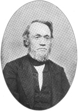 Charles Sholes, 3rd Mayor of Kenosha. Charles Sholes.png