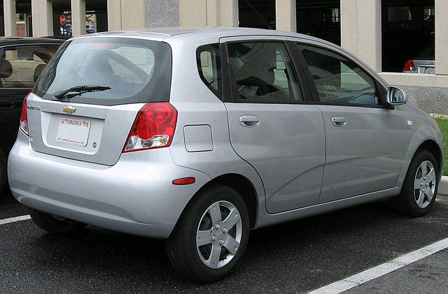 Chevrolet Aveo hatchback (T200, US)