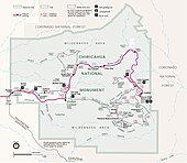 Park map (click on map to enlarge) Chiricahua park99.jpg