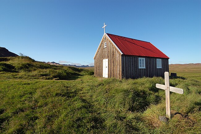 Kirche bei Krýsuvík