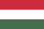 Ungarns offisielle nasjonalflagg siden 1957.