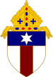 Coat of Arms of the Roman Catholic Diocese of Lincoln.svg