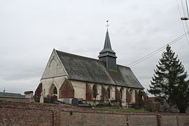 The church in Cottenchy