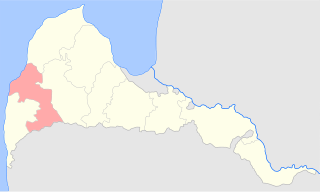 Aizpute County subdivision of the Courland Governorate of the Russian Empire