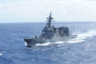 JS <i>Teruzuki</i> Destroyer of the Japan Maritime Self-Defense Force