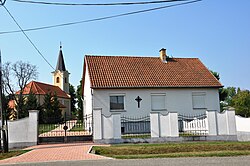 Kostel v Győrsövényházu