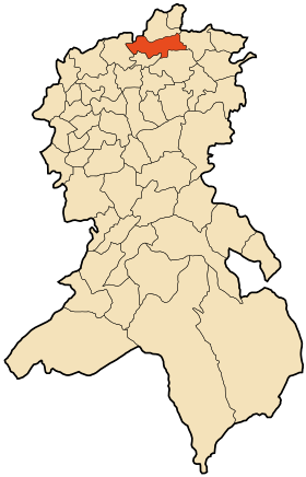 Localisation de Sidi Hamadouche