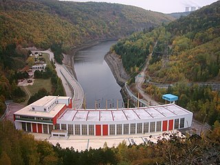 <span class="mw-page-title-main">Dalešice Hydro Power Plant</span> Upgraded Czech dam