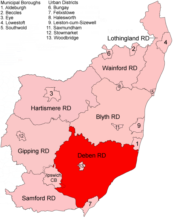 Deben Rural District