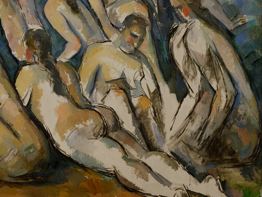 Detail from Paul Cézanne, French - The Large Bathers - Google Art Project.jpg