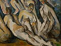 Paul Cézanne, The Large Bathers (detail)