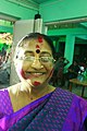 Devi Baran and Sindur Khela during 2016 Durga puja in Kolkata 25