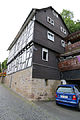 Deutsch: Dillenburg, Hessen: Fachwerkhaus Kirchberg 16 This is a picture of the Hessian Kulturdenkmal (cultural monument) with the ID 132581 (Wikidata)