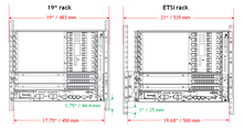 19'' industrial rack (19-inch rack) for telecommunication