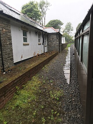 <span class="mw-page-title-main">Dolygaer railway station</span> Former railway station in Wales