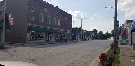 Downtown Jamestown Indiana