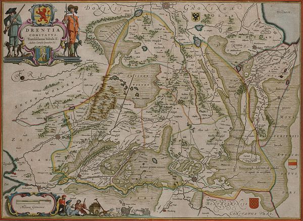 County of Drenthe, 1634
