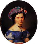 Портрет Е. А. Телешевой, 1824 г.