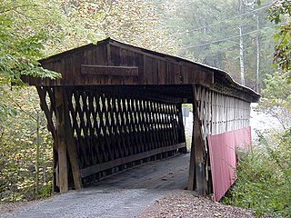 <span class="mw-page-title-main">Easley Covered Bridge</span> Bridge in Rosa, Alabama