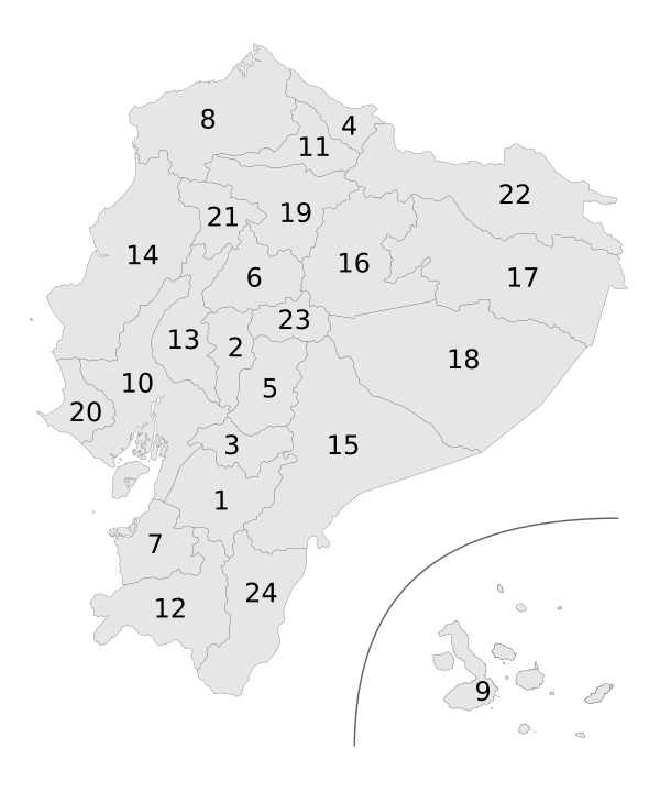 Provincias de Ecuador