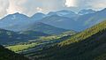 High valley, Eidsdal, start of Ørnevegen