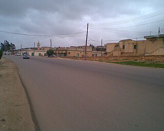 El Bayyada Town in Cyrenaica, Libya