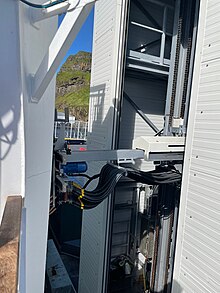 2.5 MW Automatic coupling robot charger for the Herjolfur Ferry in Iceland. Electric ferry charger - Vestmannaeyjar, Iceland.jpg