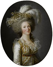 Elisabeth de France (oil on canvas)