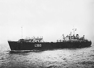 RFA <i>Empire Gull</i> (L3513) 1945 landing ship, tank of the Royal Fleet Auxiliary