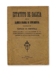 Statute of Autonomy of Galicia of 1936