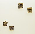 Etruria, goldsmiths from the archaic period, 6th century BC, box earrings 01