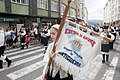 Desfile de la Escola de gaitas de Ortigueira