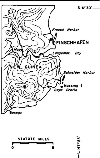 <span class="mw-page-title-main">Naval Base Finschhafen</span> World War 2 base in New Guinea