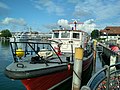 * Nomination: Fireboat in lake Constance --janbery 15:40, 17 April 2020 (UTC) * Review Looks tilted (see the building on the right), the sky is posterized especially on the top left. Also, please add geo tag and English description --Podzemnik 02:17, 18 April 2020 (UTC)  Done straightened --janbery 12:30, 18 April 2020