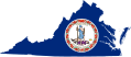 Mappa-bandiera della Virginia.svg