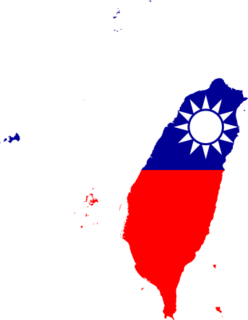 File:Flag-map of the Republic of China (de-facto).svg