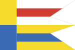 Flag of Tahanovce borough in Kosice, Slovakia.svg