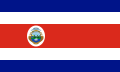 Bendera Kosta Rika.