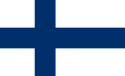 Suomen tasavalta (Finlandiż) Republiken Finland (Żvediż) – Bandiera