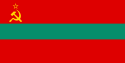 德涅斯特河沿岸摩爾達維亞共和國之旗