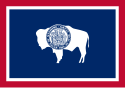 Flagge von Wyoming