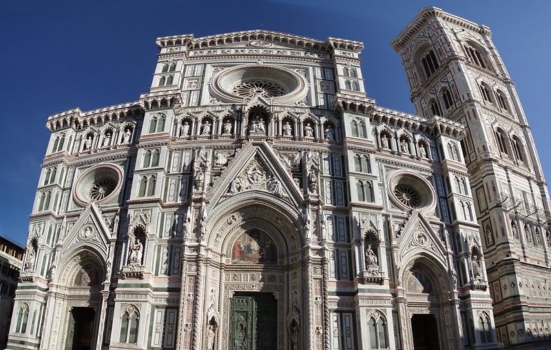 Fișier:Florence Duomo Facade Panorama.jpg