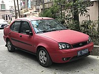 Chinese market Ford Fiesta 1.6 S sedan