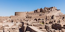 Bam Castle can be traced back to the Achaemenid Empire. It has been named a World Heritage Site. Fortaleza de Bam, Iran, 2016-09-23, DD 09.jpg