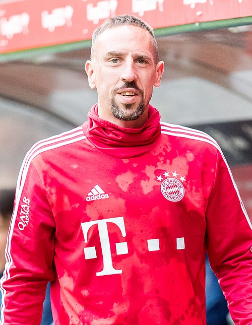 Ribéry with Bayern Munich in 2019